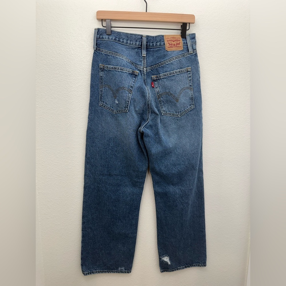 Levi's Ribcage Straight Ankle Jean Size 29 - Picture 4 of 8